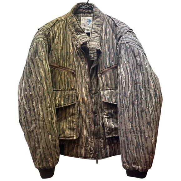 Realtree Other - Trophy Club Realtree Puffer Camo Hunting Medium Multi Zip Jacket